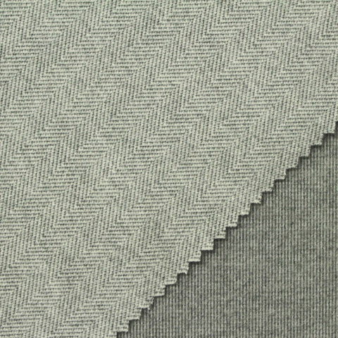 Polyester Stretch Knit Fabric, 420 gsm, 160 cm — Grey, ref EF-265520