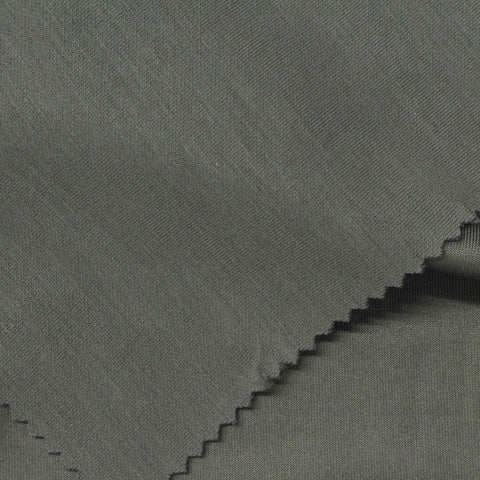 Washed Polyester Modal Stretch Scuba Knit Fabric, 270 gsm — Green