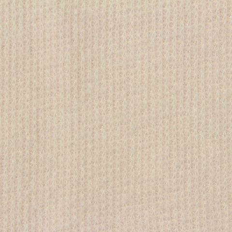 Brushed Polyester Rib Knit Fabric, 185 gsm, 140 cm — Beige