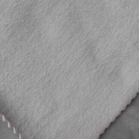 Grey Brushed Minky, Polyester