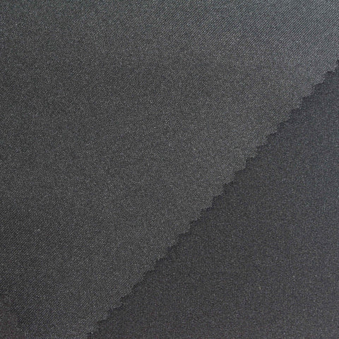 Dark Grey Marl Scuba Knit, Polyester, 360 gsm