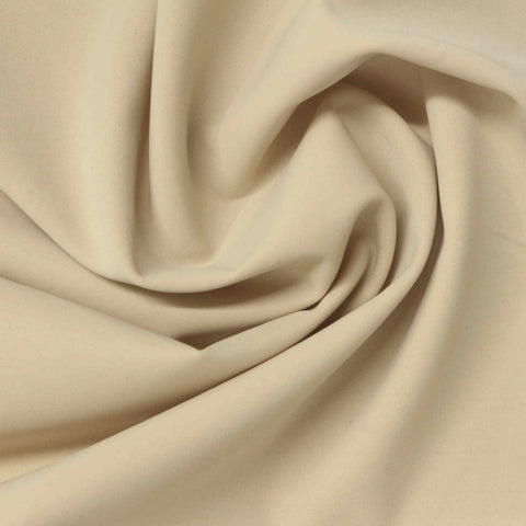 Nylon Stretch Milk Silk Knit Fabric, 195 gsm, 155 cm — Beige