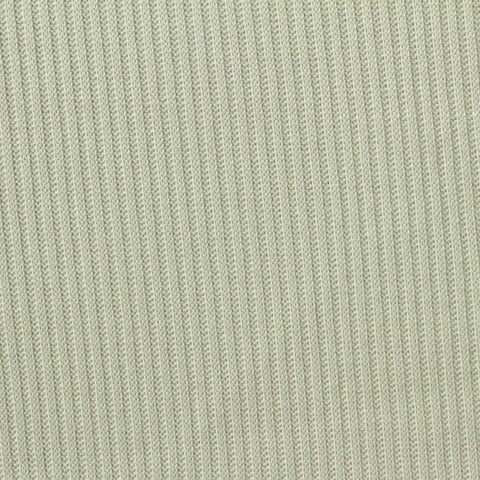 Polyester Stretch Rib Knit Fabric, 243 gsm, 130 cm — Green