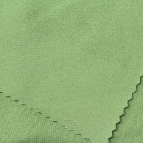 Nylon Stretch Interlock Knit Fabric, 220 gsm, 160 cm — Green, ref EF-253226