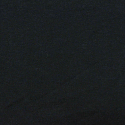 Viscose Stretch Jersey Knit Fabric, 144 gsm, 155 cm — Black