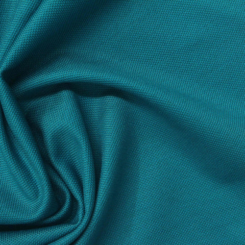 Polyester Cotton Blend Knit Fabric, 180 gsm, 180 cm — Blue