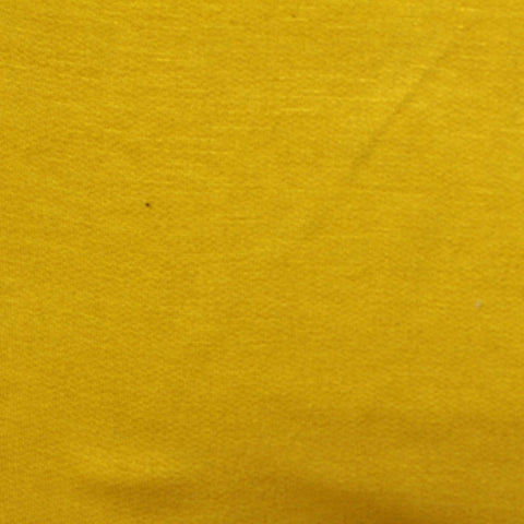 Brushed Viscose Stretch French Terry Fabric, 200 gsm, 170 cm — Yellow