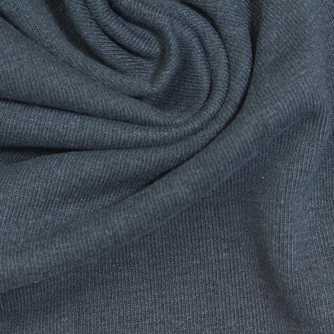 Dark Grey Marl French Terry, 300 gsm