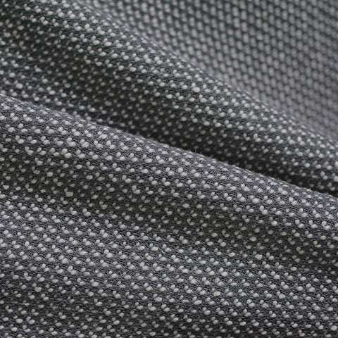 Dark Grey Marl Chunky Knit, Poly-Cotton, 395 gsm