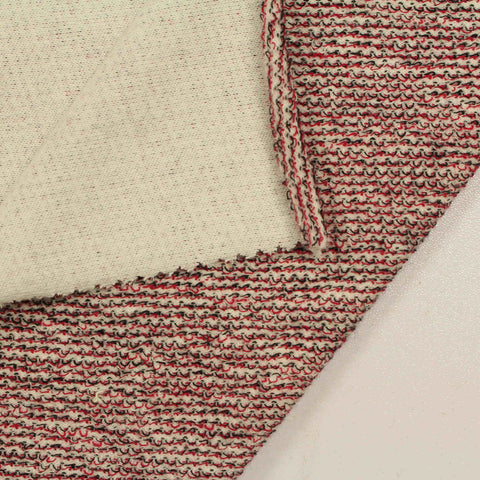 Light Beige Marl French Terry, Cotton, 247 gsm