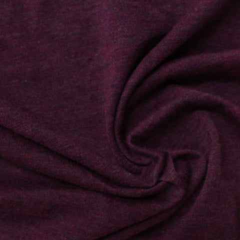 Cotton Polyester Jersey Knit Fabric, 140 gsm, 160 cm — Purple