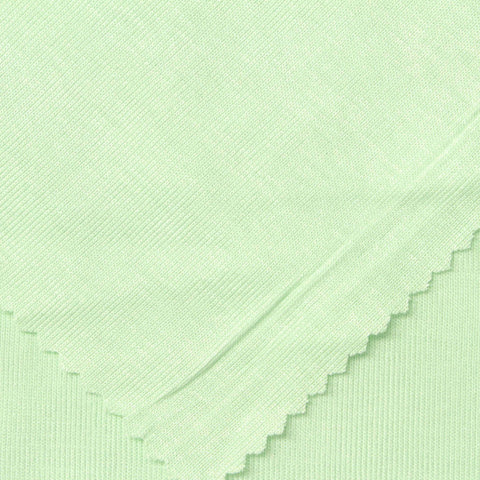Mint Ribbed Rib Knit, Viscose