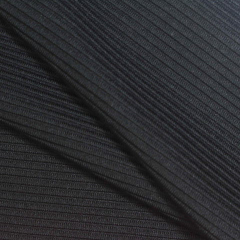 Black Rib Knit, Polyester
