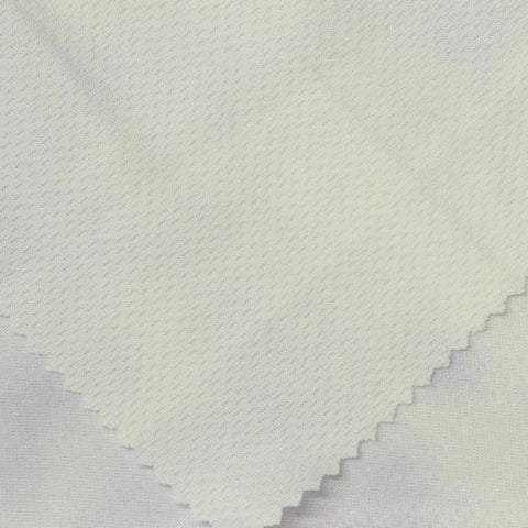 100% Polyester Birdseye Knit Fabric, 130 gsm, 175 cm — Beige