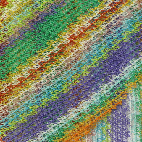Multi Vertical-Rainbow Warp Knit, Polyester