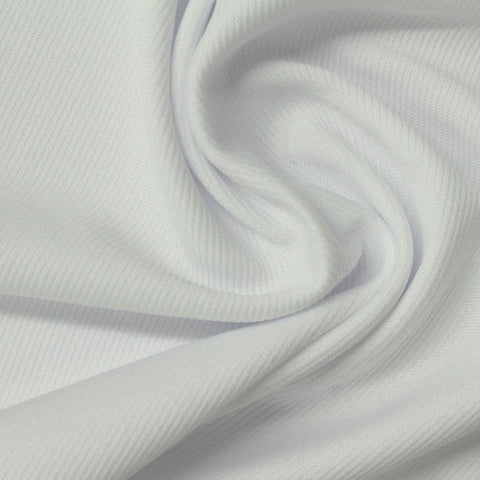 100% Polyester Interlock Knit Fabric, 185 gsm, 175 cm — Grey