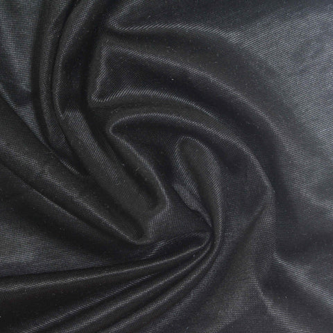 Black Jersey Knit, Viscose-Modal