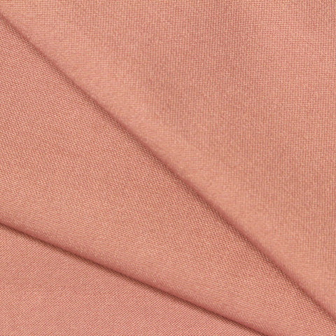 Viscose Nylon Stretch Bengaline Fabric, 260 gsm, 150 cm — Pink