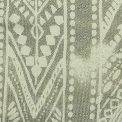 Cream Dots Knit, Viscose