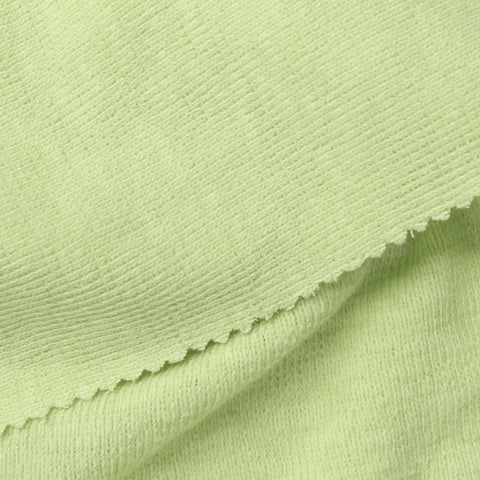 Light Green Rib Knit, Cotton