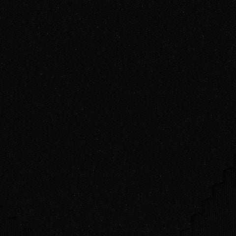 Polyester Stretch Scuba Knit Fabric, 345 gsm — Black