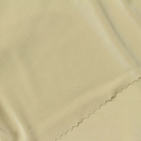 Acetate Stretch Jersey Knit Fabric, 210 gsm, 160 cm — Khaki