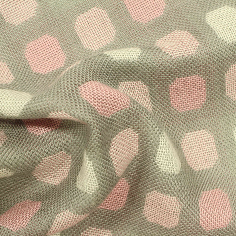 Pink Dots Woven, Acrylic