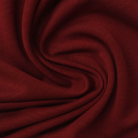 Tencel Lyocell Stretch Interlock Knit Fabric, 240 gsm, 160 cm — Red