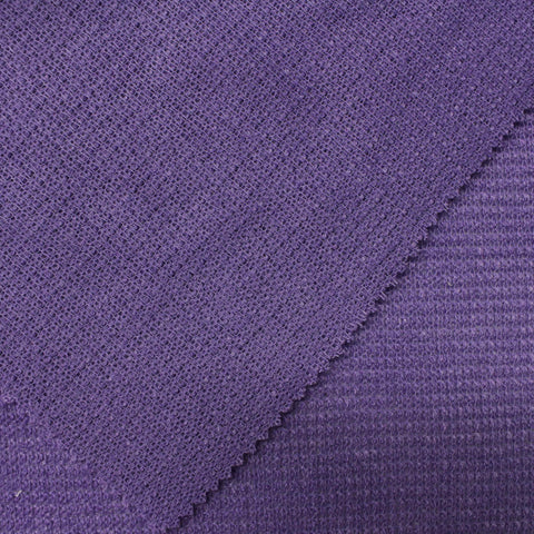100% Polyester Chunky Knit Fabric, 278 gsm, 180 cm — Purple