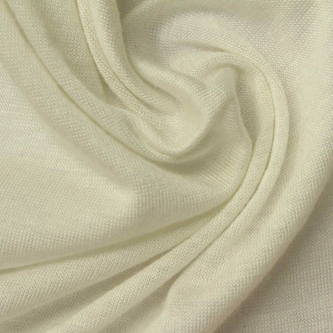 100% Viscose Jersey Knit Fabric, 130 gsm, 150 cm — Beige