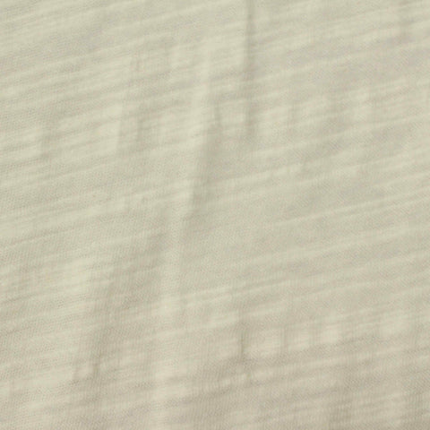 Slub 100% Cotton Jersey Knit Fabric, 147 gsm, 210 cm — Beige
