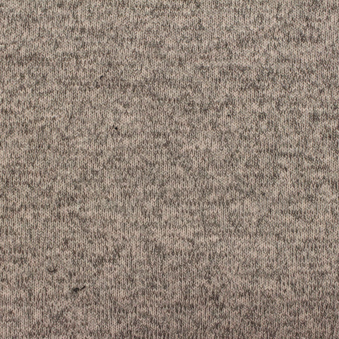 Dark Grey Marl Jersey Knit, Viscose-Poly, 205 gsm