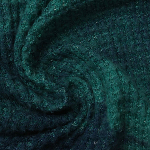 Green Heather Jersey Knit, Acrylic