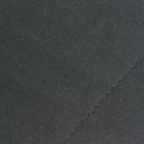Viscose Nylon Piqué Knit Fabric, 170 gsm, 150 cm — Navy
