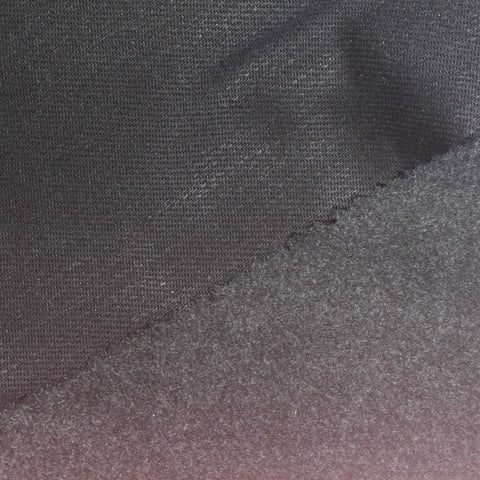 Dark Charcoal Twill, Cotton-Viscose
