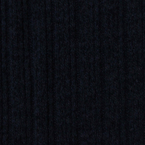 Dark Navy Ribbed Rib Knit, Polyester