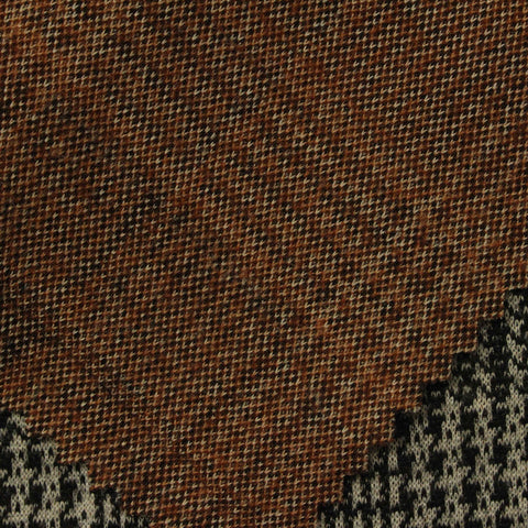 Black Houndstooth Jacquard, Polyester, 176 gsm