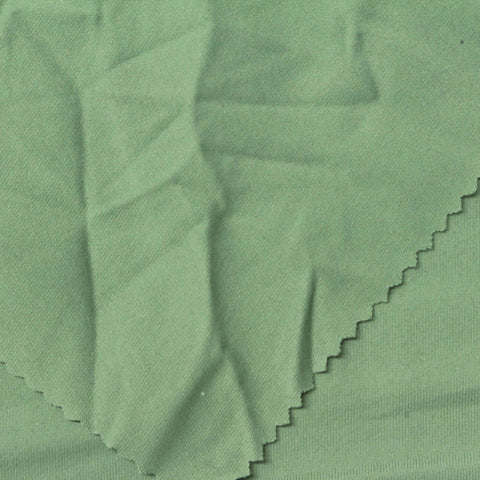 Nylon Stretch Jersey Knit Fabric, 220 gsm, 153 cm — Green