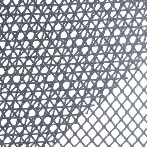 Polyester Stretch Mesh Fabric, 120 gsm, 160 cm — Grey