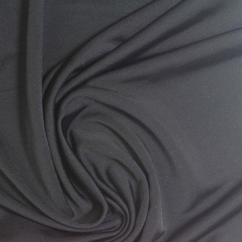 Dark Charcoal Jersey Knit, Polyester