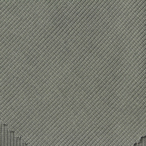 Polyester Stretch Rib Knit Fabric, 370 gsm, 124 cm — Green