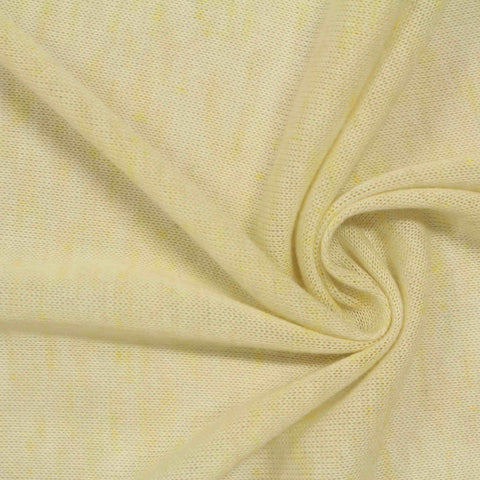 Light Cream Marl Chunky Knit, Poly-Viscose, 125 gsm