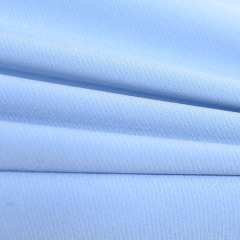100% Polyester Woven Fabric, 190 gsm, 147 cm — Blue