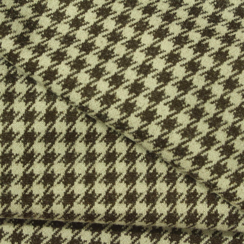 Beige Check Jacquard, Polyester