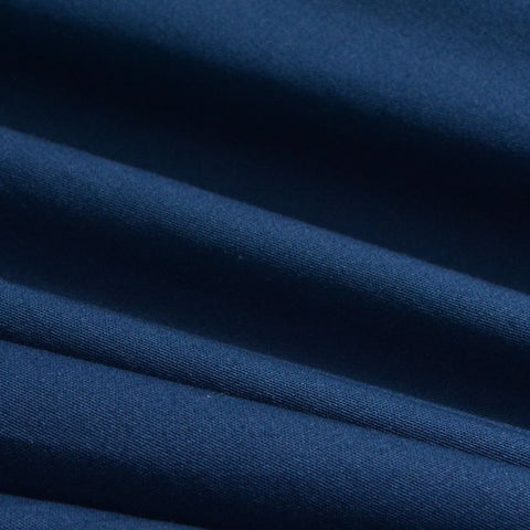 Cotton Stretch Twill Fabric, 150 gsm, 147 cm — Navy