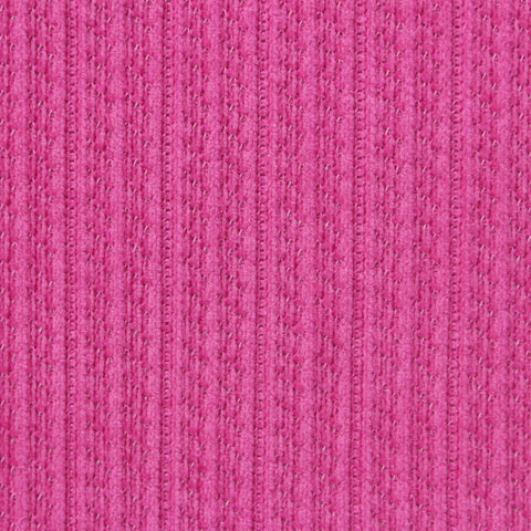Jacquard Polyester Stretch Chenille Fabric, 370 gsm, 165 cm — Pink