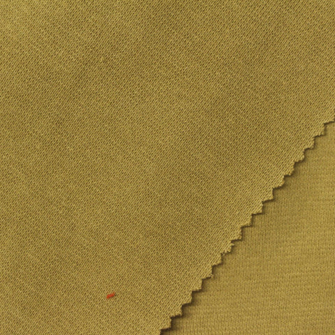 Mustard Rib Knit, Cotton