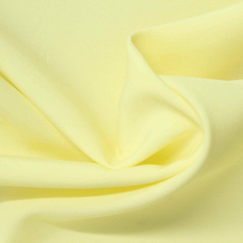 Polyester Stretch Woven Fabric, 120 gsm, 150 cm — Yellow