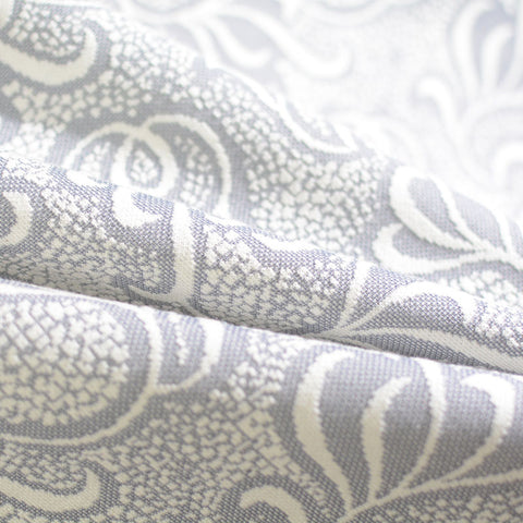 White Leaf Jacquard, Acrylic-Poly