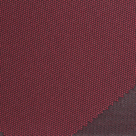 Dark Red Marl Knit, Polyester, 260 gsm